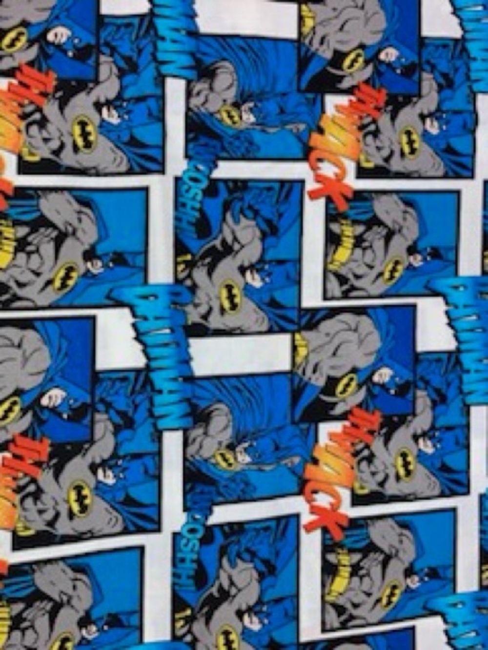 Eugene Textiles DC Comics Batman Cotton Fabric  2 Yds By 44 Inch New